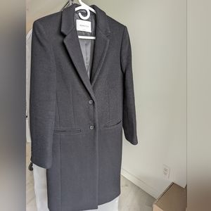 Aritzia wool and cashmere coat